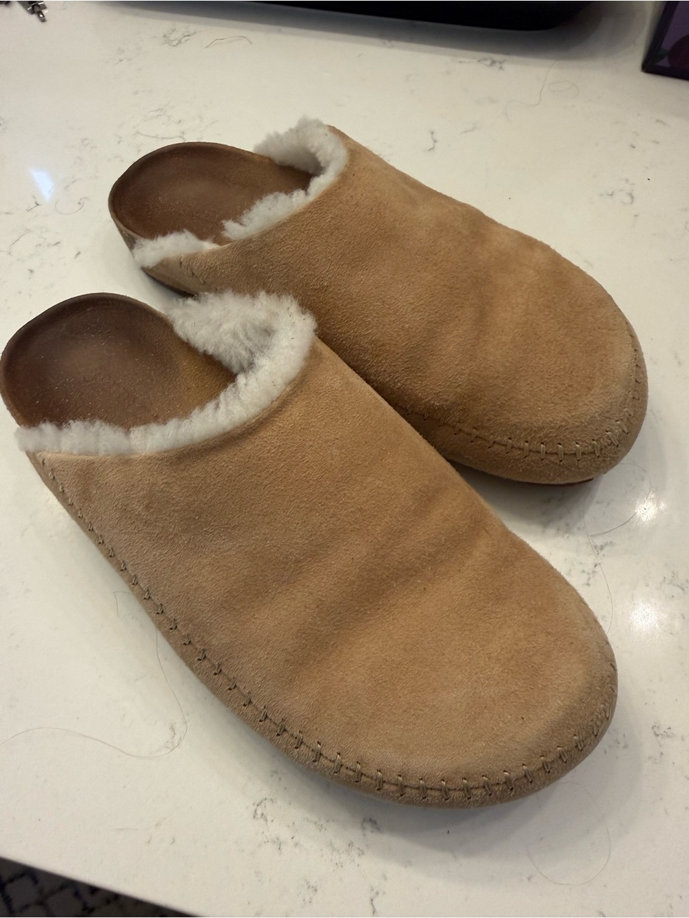Jenni Kayne Tan Clogs. Size 38
